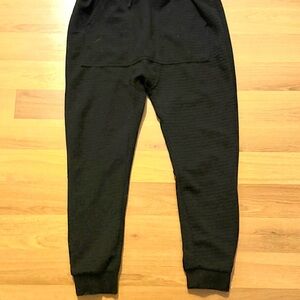 Publish Perforated Black Joggers size 34